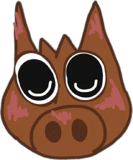 🤭 emoji Кабан сарай Telegram sticker 13 of 15