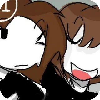 👄 emoji кофеманка | @kofemankacomix Telegram sticker 10 of 30