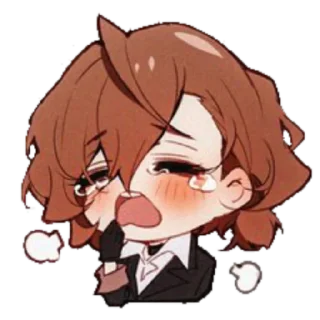 🥱 emoji Автор артов @_cabbage_2012(твиттер) Telegram sticker 11 of 25