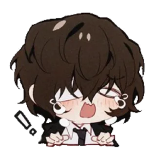 🥺 emoji Автор артов @_cabbage_2012(твиттер) Telegram sticker 6 of 25