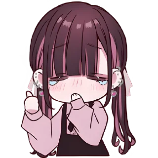 😢 emoji Пьен-чан 2 @Nyasticks Telegram sticker 14 of 41