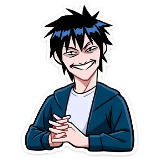😀 emoji Кэйа лучший гей Telegram sticker 13 of 27