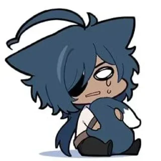😢 emoji Кэйа Telegram sticker 22 of 45