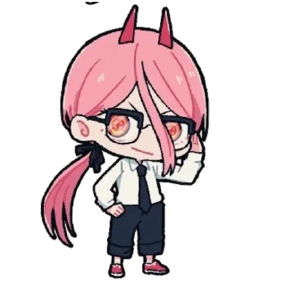 🌟 emoji csm chibi by @lztrk Telegram sticker 16 of 100