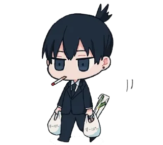 🌟 emoji csm chibi by @lztrk Telegram sticker 22 of 100