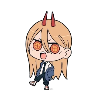 🌟 emoji csm chibi by @lztrk Telegram sticker 18 of 100