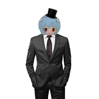 🧥 emoji Аянами рэй🩵 Telegram sticker 15 of 58
