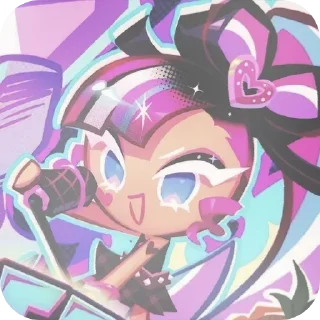 🎤 emoji shining glitter cookie @misaniao Telegram sticker 7 of 67