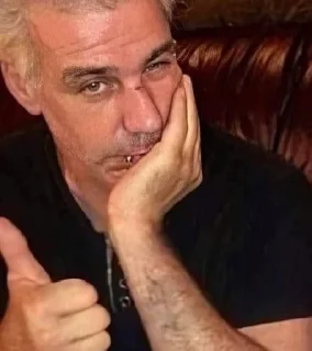 🌟 emoji Till Lindemann Telegram sticker 16 of 21