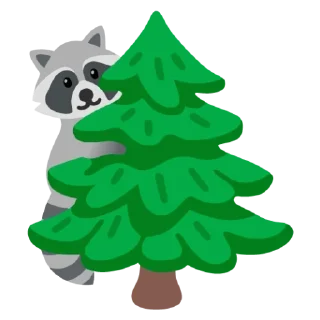 🌟 emoji Raccoon Telegram sticker 11 of 28