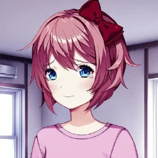 🎆 emoji 「🎆」Sayori Telegram sticker 19 of 35