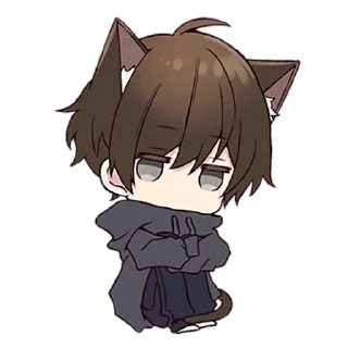 😔 emoji Менхера–кун 12 @nyasticks Telegram sticker 13 of 41