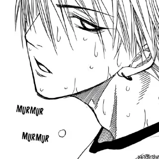 🏀 emoji Kuroko no Basuke manga @xkysluv Telegram sticker 8 of 30
