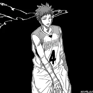 🏀 emoji Kuroko no Basuke manga @xkysluv Telegram sticker 6 of 30