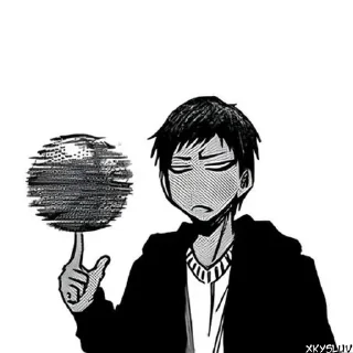 🏀 emoji Kuroko no Basuke manga @xkysluv Telegram sticker 11 of 30