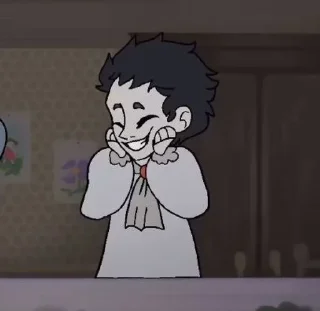 🤭 emoji Акрадий мой сынок. Telegram sticker 5 of 18