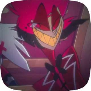 📻 emoji БОЛЬШЕ ⇨ @CLOOBHUB АЛАСТОР ОТЕЛЬ ХАЗБИН ALASTOR ТГ Telegram sticker 4 of 35