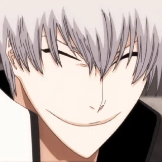 💙 emoji Gin Ichimaru Telegram sticker 23 of 59