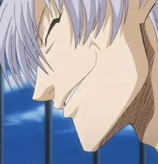 💙 emoji Gin Ichimaru Telegram sticker 14 of 59