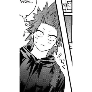 😯 emoji Kirishima MHA Telegram sticker 17 of 80