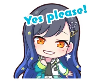 🌟 emoji 𝒶𝓀𝒾𝒶𝓃 𝒷ℯ𝓈𝓉! Telegram sticker 23 of 48