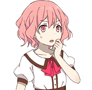😅 emoji Бака-тян @nyasticks Telegram sticker 13 of 41
