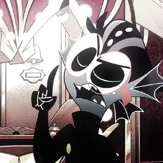 🩷 emoji БОЛЬШЕ ⇨ @CLOOBHUB БАКСТЕР ОТЕЛЬ ХАЗБИН HAZBIN ТГ Telegram sticker 22 of 105