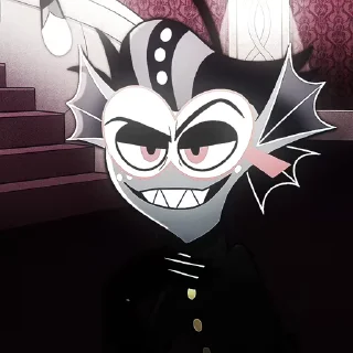 🧏 emoji БОЛЬШЕ ⇨ @CLOOBHUB БАКСТЕР ОТЕЛЬ ХАЗБИН HAZBIN ТГ Telegram sticker 1 of 105