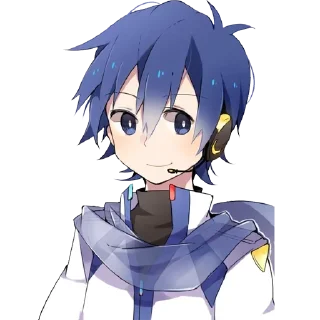 ❤️ emoji Kaito @anime_stickerr Telegram sticker 6 of 34