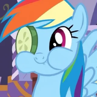 🌈 emoji Бандитка Кочо Радуга Telegram sticker 24 of 46
