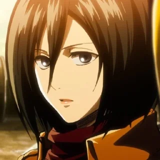 🥀 emoji Mikasa🥀 Telegram sticker 5 of 50