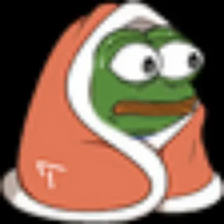 😳 emoji Frog 𓆏 Telegram sticker 21 of 65