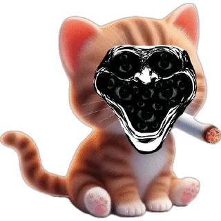 🐱 emoji живность ебаная Telegram sticker 9 of 37