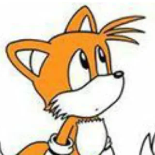 Sticker from Classic Tails.