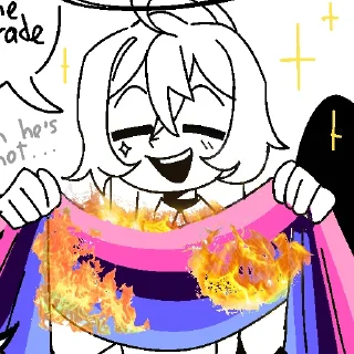 🏳️‍🌈 emoji это не нормально Telegram sticker 23 of 92