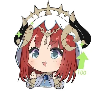 🌺 emoji ꒰ ! ꒱ ᮫  𝑁𝑖𝑙𝑜𝑢 🥛  ₊˚ · Telegram sticker 14 of 45