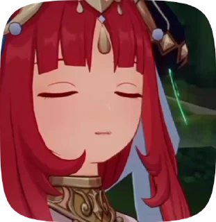 😇 emoji ⊹ ᮫࣭﹆ֹ 💦 𝙉𝙞𝙡𝙤𝙪 𓂃 ✿ Telegram sticker 8 of 37