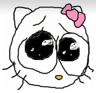 🥺 emoji Аська Telegram sticker 10 of 26