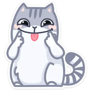 Sticker from Серый Персик