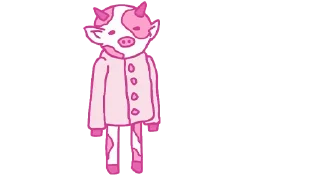 Sticker from 💜 cows-4 @moolokobot