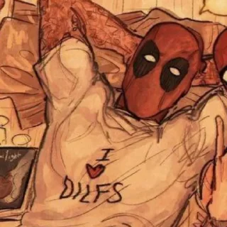 Sticker from ᰋ✦ spideypool !⋆ @spideypoolsupremacy ☆