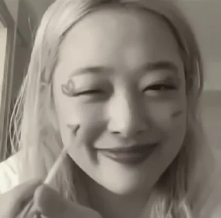 🎧 emoji lovely sulli💋🌹(fr. @kwvrs) Telegram sticker 5 of 29