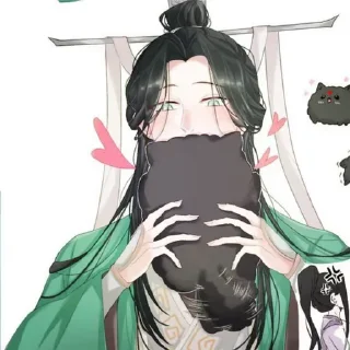 😳 emoji @kamelpack69 | Шэнь Цинцю | Telegram sticker 6 of 80