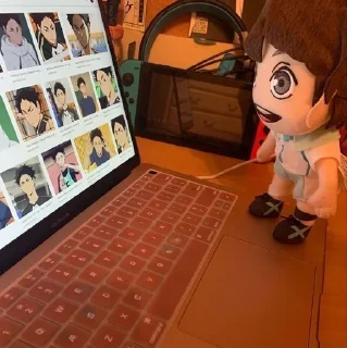 🥰 emoji плюши хайкью Telegram sticker 16 of 33