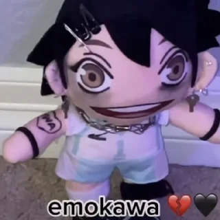 💔 emoji плюши хайкью Telegram sticker 1 of 33