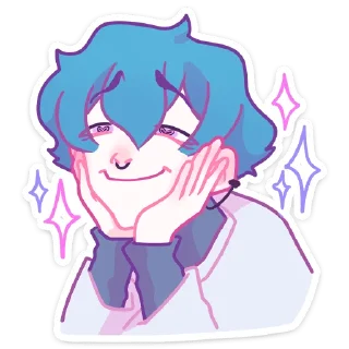 🥰 emoji Малиновый Джем @Nyasticks Telegram sticker 22 of 49