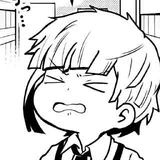 😣 emoji Ацуши-Кун Telegram sticker 11 of 88