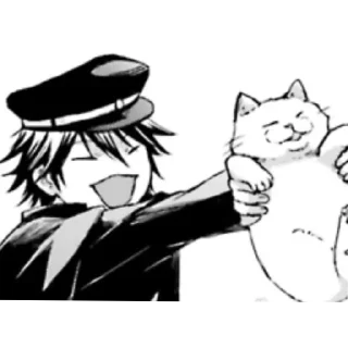 😺 emoji Великий сладкоежка Ранпо Telegram sticker 10 of 13