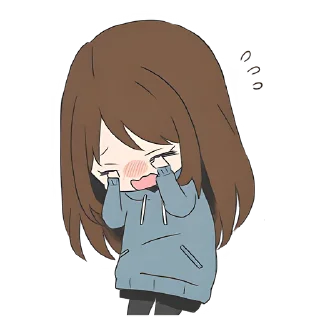 😭 emoji Хвостик-тян @nyasticks Telegram sticker 9 of 41