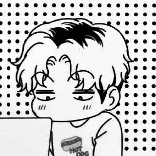🦴 emoji な || CHANWOO – @GRi3Fd ！⸼ Telegram sticker 20 of 30